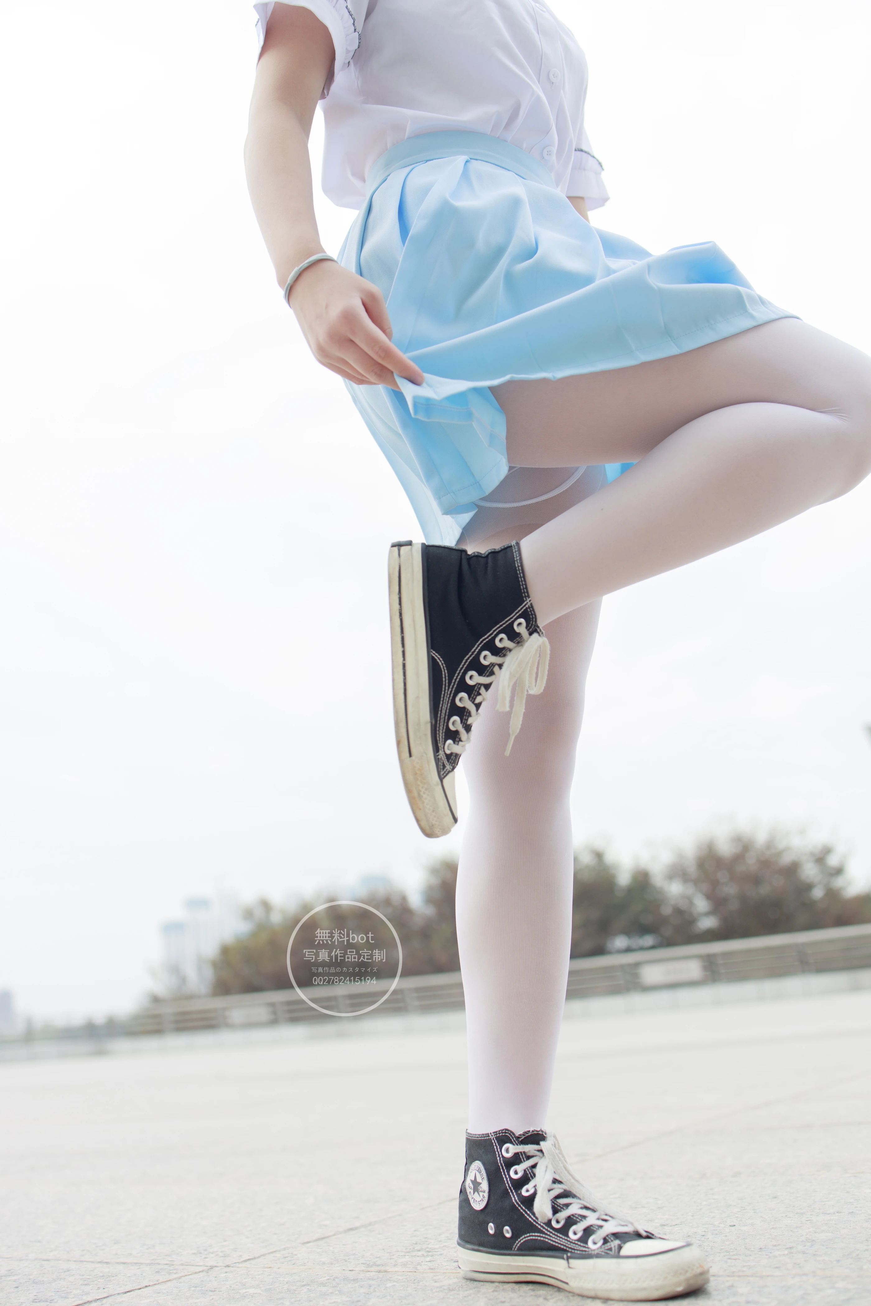 森萝财团 有料005  小茵 公园白丝 [68P]插图1